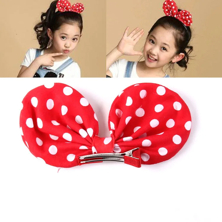 2 шт. повязка для волос с ушками Минни Детская на голову аксессуары девочек