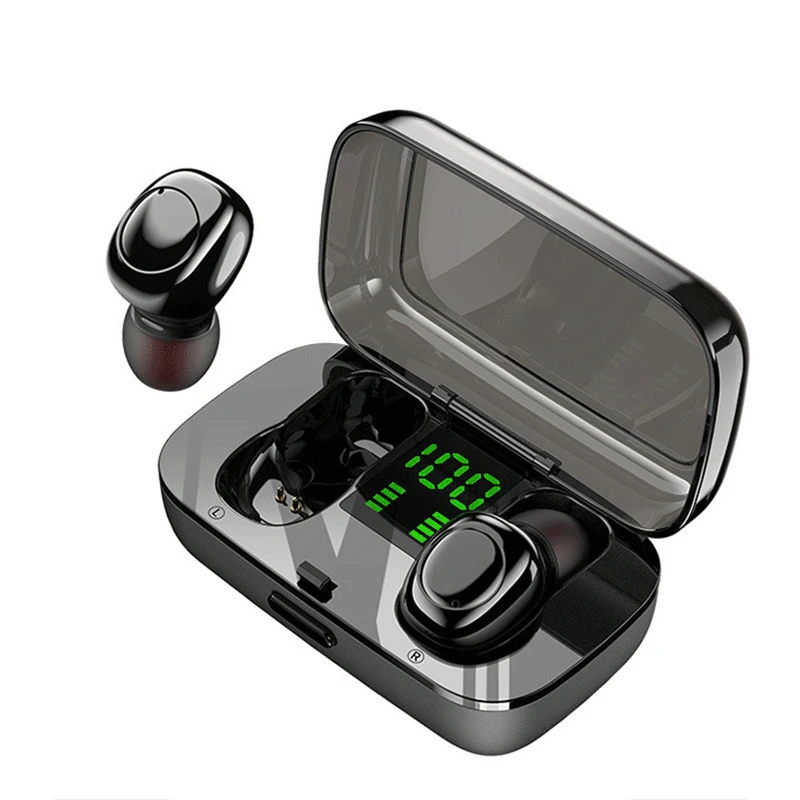 ChtunTouch бинауральные Bluetooth наушники Ipx6 цифровой экран гарнитура стерео