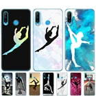 Чехол для HONOR 20 lite view 30 v 30 pro plus, чехол для huawei honor 20S 9A 9C 9S 9X Premium 7s 8a, гимнастический силуэт