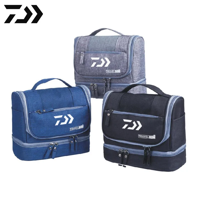 

2022 Daiwa сумки для рыболовных снастей для кемпинга на открытом воздухе, многофункциональное оборудование для рыболовных приманок, сумка для х...