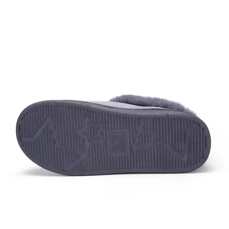 

Warm plush winter Indoor slippers women shoes 2021 new fashion heart-shaped cotton women slippers soft flat slippers shoes woman
