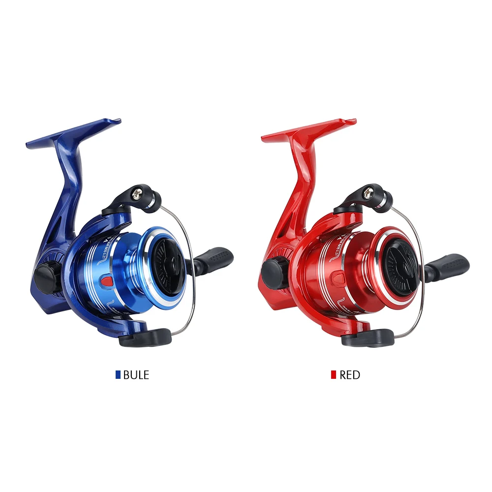 Спиннинговая Рыболовная катушка серия 2000 синие красные Рыболовные катушки для