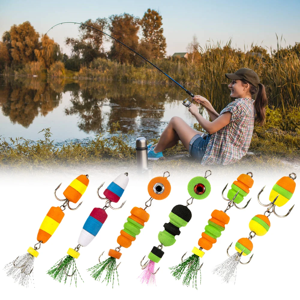 4 шт. рыболовный крючок мягкая рыболовная приманка воблер для басов карпа