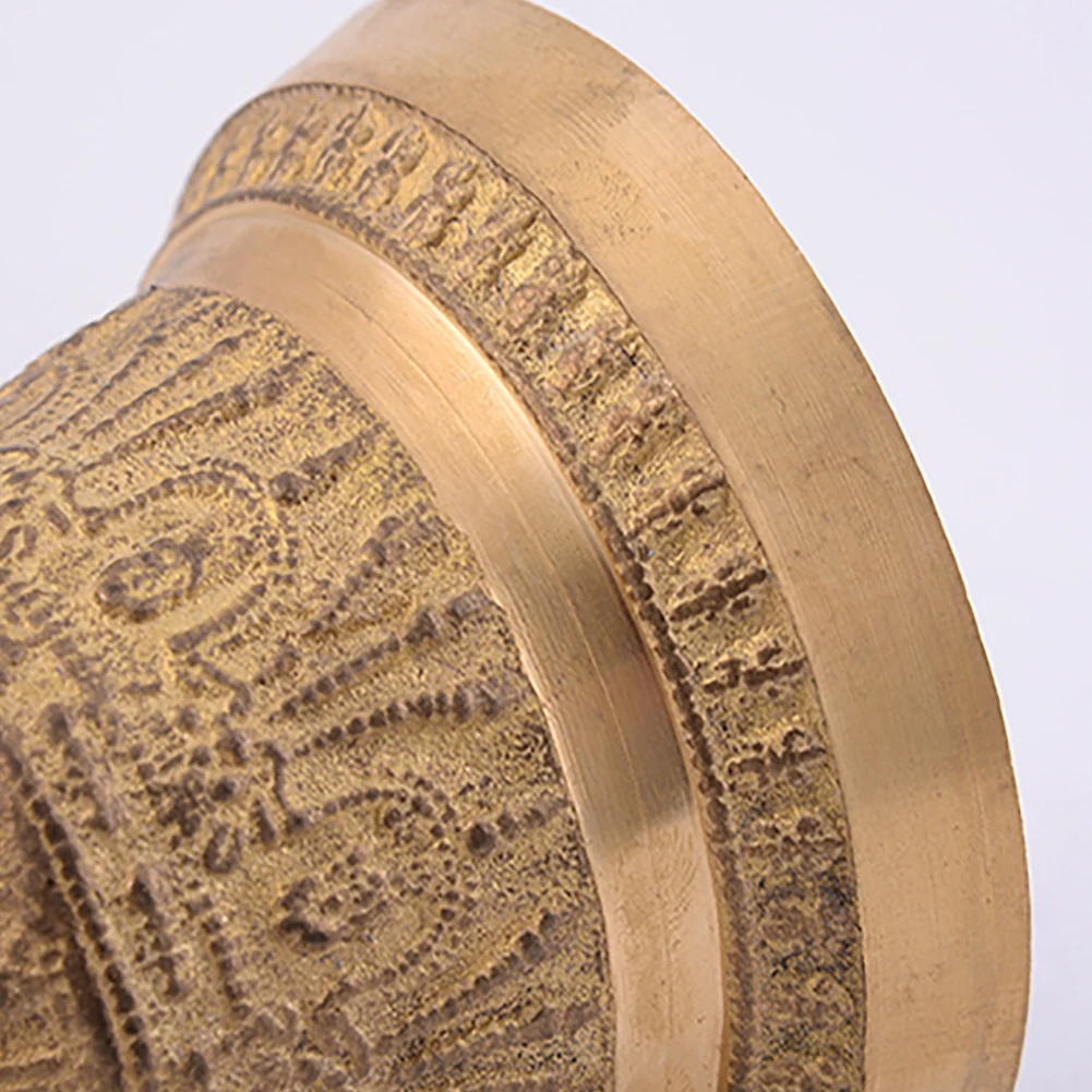 Громкий вызов молитва латунь портативный сервис Настольный ручной работы