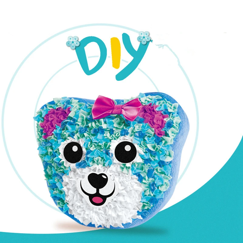 Детская подушка из материала сделай сам игрушки ручной работы животные тигр