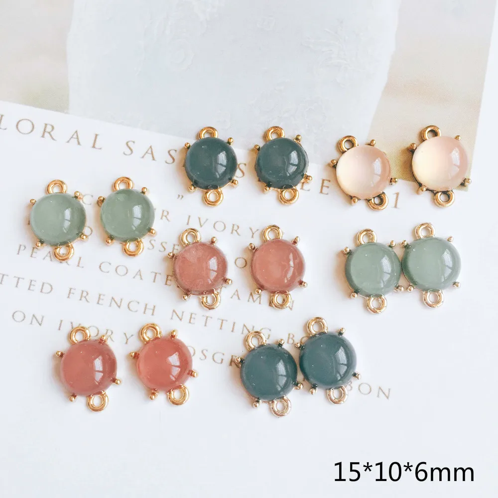 8 шт. стеклянные подвески для сережек | Украшения и аксессуары