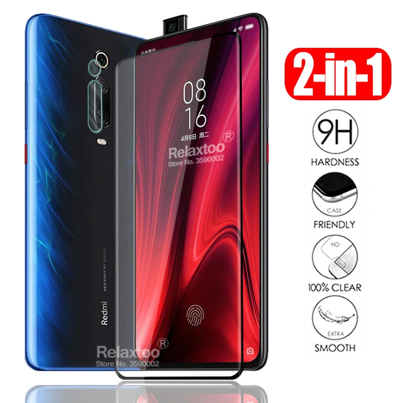 2 в 1 Защитное стекло для xiaomi mi 9 t защита объектива камеры экрана на xiomi 9se mi9t pro mi9