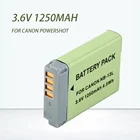 Аккумулятор для фотоаппарата NB 13L NB13L NB-13L для Canon PowerShot G7 X Mark II G7X PM165 G5 X G5X G9 X G9X SX620 SX720 HS 1250 мАч