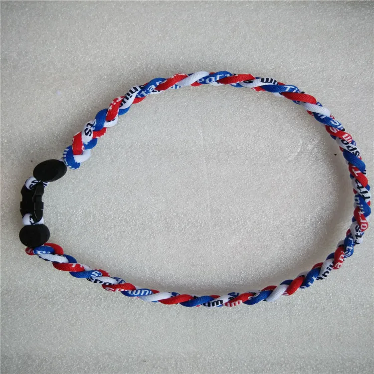 Нейлоновое жаккардовое ожерелье с положительной энергетикой ручной работы