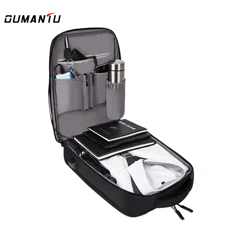 Мужские Женские рюкзаки для ноутбука большой емкости Многослойные сумки