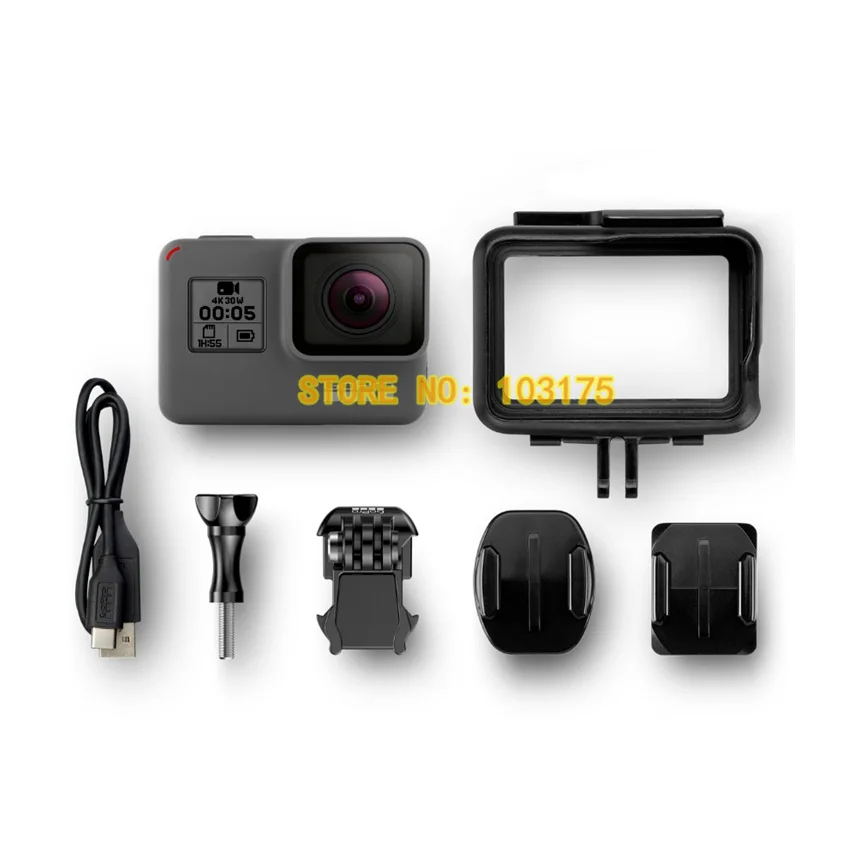 95% Новый оригинал для GoPro Hero 5 Black 4K Экшн камера HD видеокамера|Детали копуса| |