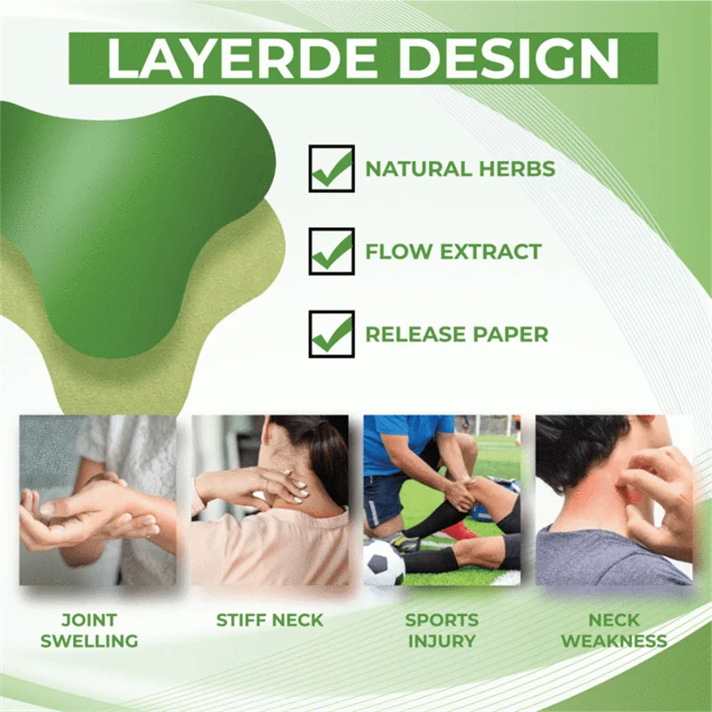 

Dowager Hump Neck Drain Patch 12pcs Wormwood Neck Patch Body Pain Relief Sticker for Body Care LDF668