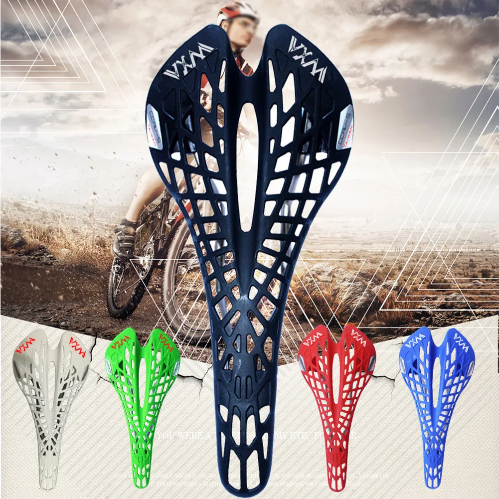 

Ultra-light Shock-absorbing Mountain Bike Seat Saddle Spider Web Seat Equipment Fast Airflow Ventilation And Heat Dissipation