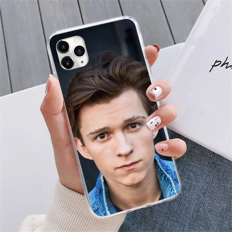 

tom holland Phone Case For iphone 12 5 5s 5c se 6 6s 7 8 plus x xs xr 11 pro max mini