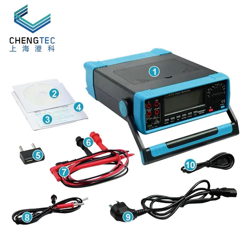 Настольный цифровой мультиметр ALL SUN 41/2 цифр высокоточный автоматический USB