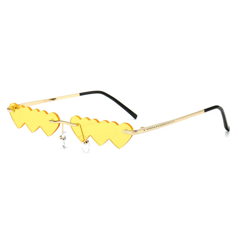 

Vintage Retro Rimless Mirror Women Sunglasses Man Female Frameless Fashion Retro Small Sun Glasses Eyewear UV400