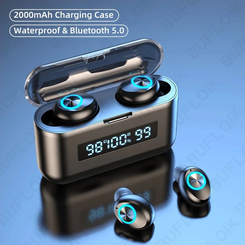 TWS наушники с поддержкой Bluetooth 5 0 и сенсорным управлением|Наушники гарнитуры| |