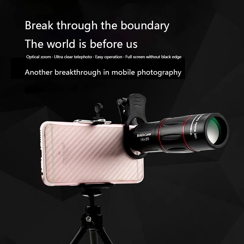 18x мобильный телефон Telephoto HD Lens18x фотокамера высокой четкости увеличительная