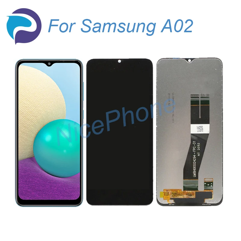 Для Samsung A02 ЖК экран + сенсорная панель (диджитайзер) дисплей 1600*720 SM A022F FDS M MDS для