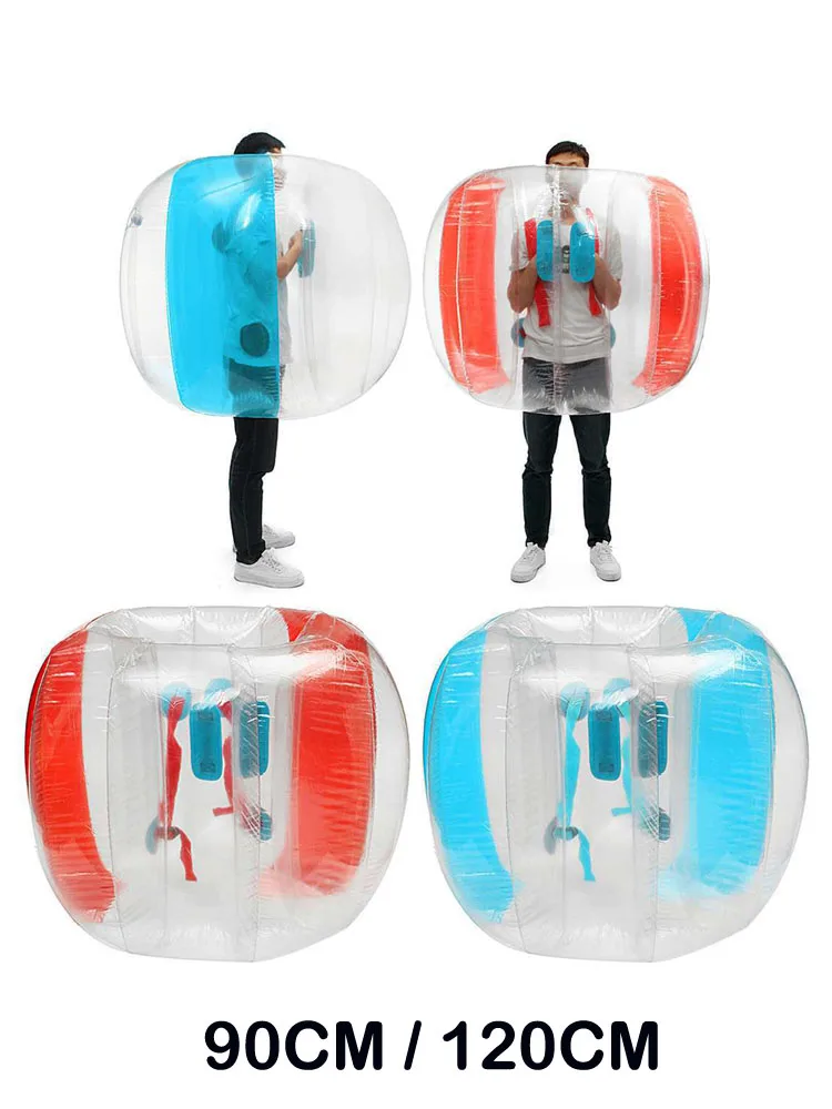 90 см надувные воздушные бампер мяч пузыри открытый Фитнес игра Зорб завышенным
