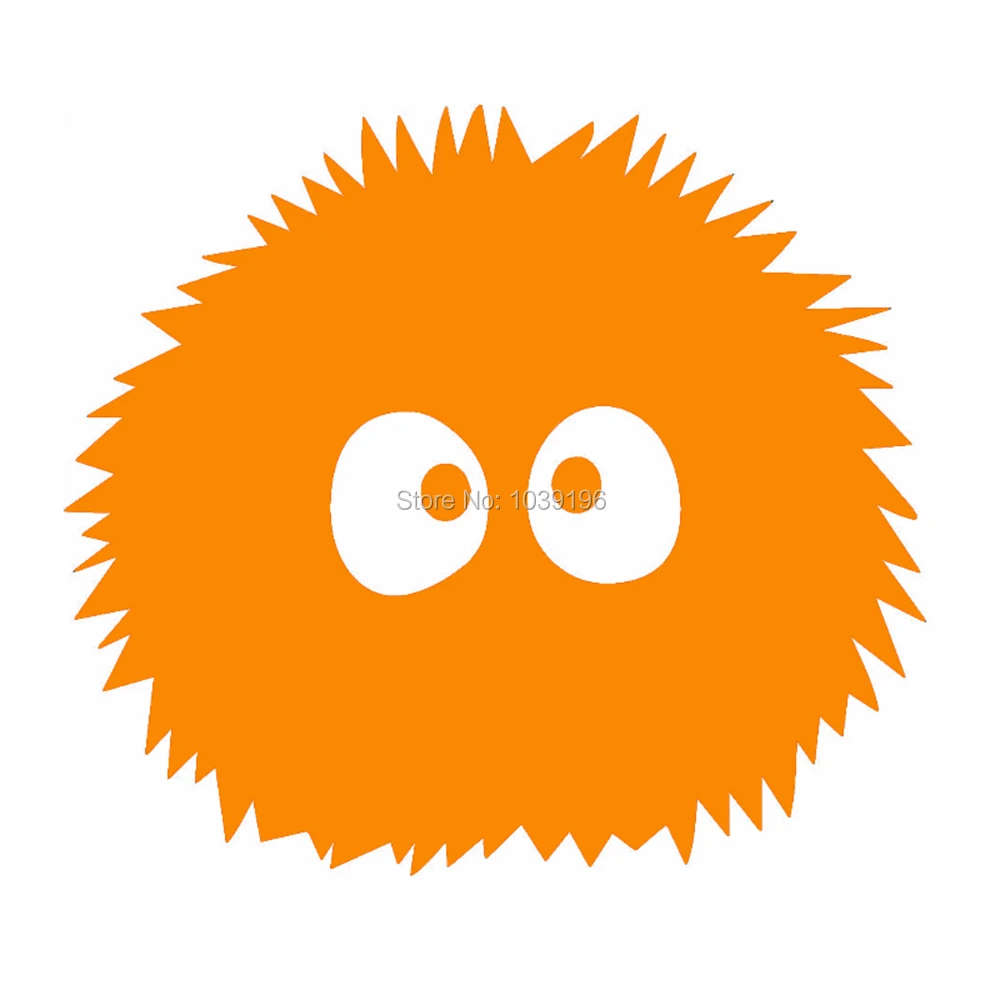 Car Styling Dust Bunnies Window Vinyl Decal Body Decorative Stickers PVC Carving Accessory | Автомобили и мотоциклы