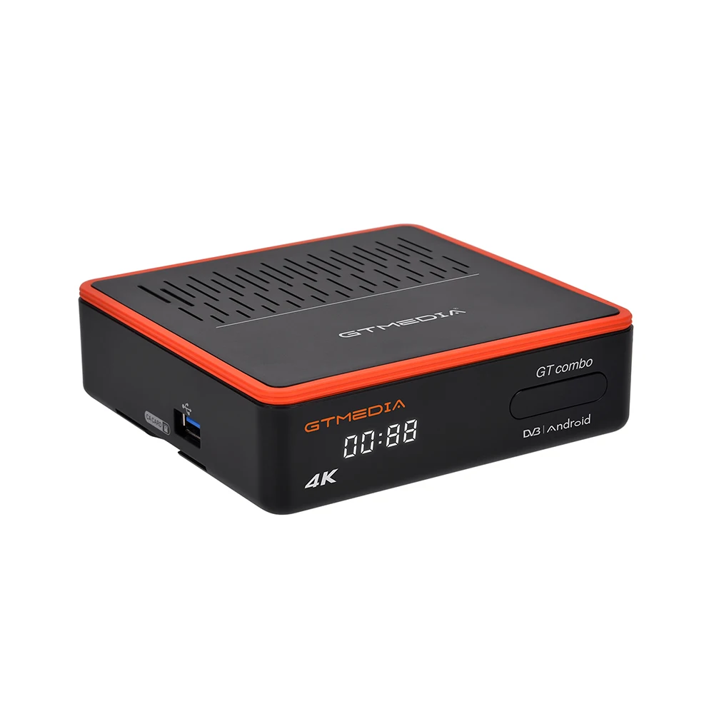 ТВ-приставка GTmedia Combo Android 9 0 спутниковый ТВ-ресивер с DVB T2/S2/SX2/T2/ATSC/ISDBT H.265 4K Смарт