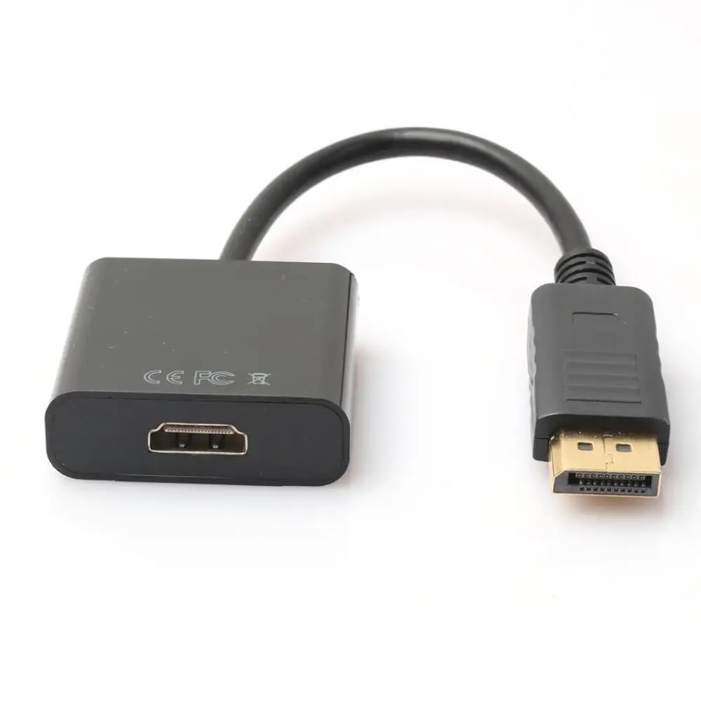 

Кабель-переходник 1080P DP-HDMI штекер-гнездо