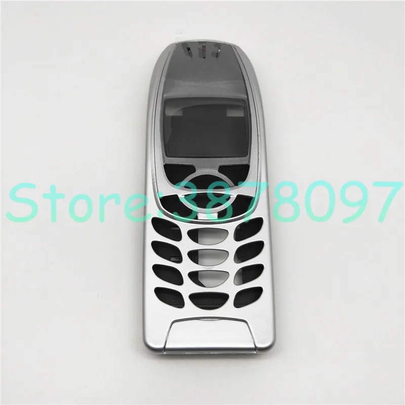 Полный Чехол для мобильного телефона Nokia 6310 черный/золотой/серебристый/коричневый - Цвет: Silver