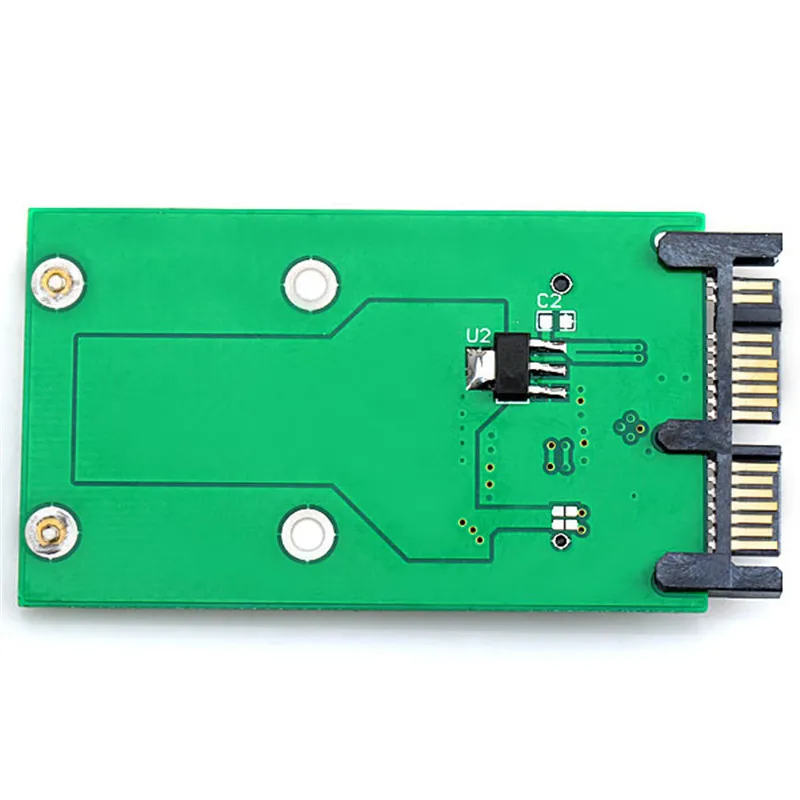 Mini PCI-E pci express pcie mSATA SSD до 1 8 &quotMicro SATA 7 + 9 16pin адаптер плата PCBA для жесткого диска |