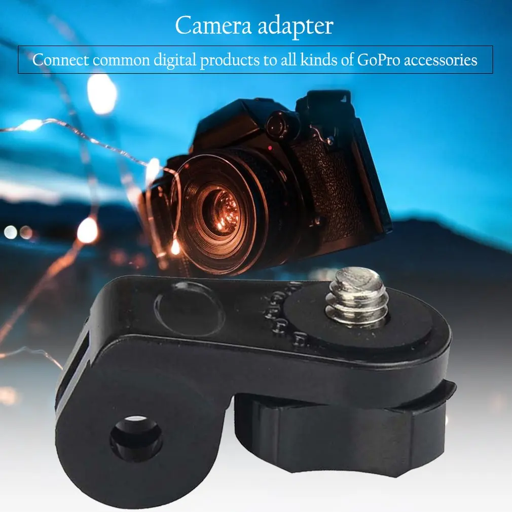 

1 pc Screw Tripod Mount Adapter for Gopro Hero 2 3 3+ for Sony Action Cam AS15 AS30 AS100V AEE Sport Camera Accessories