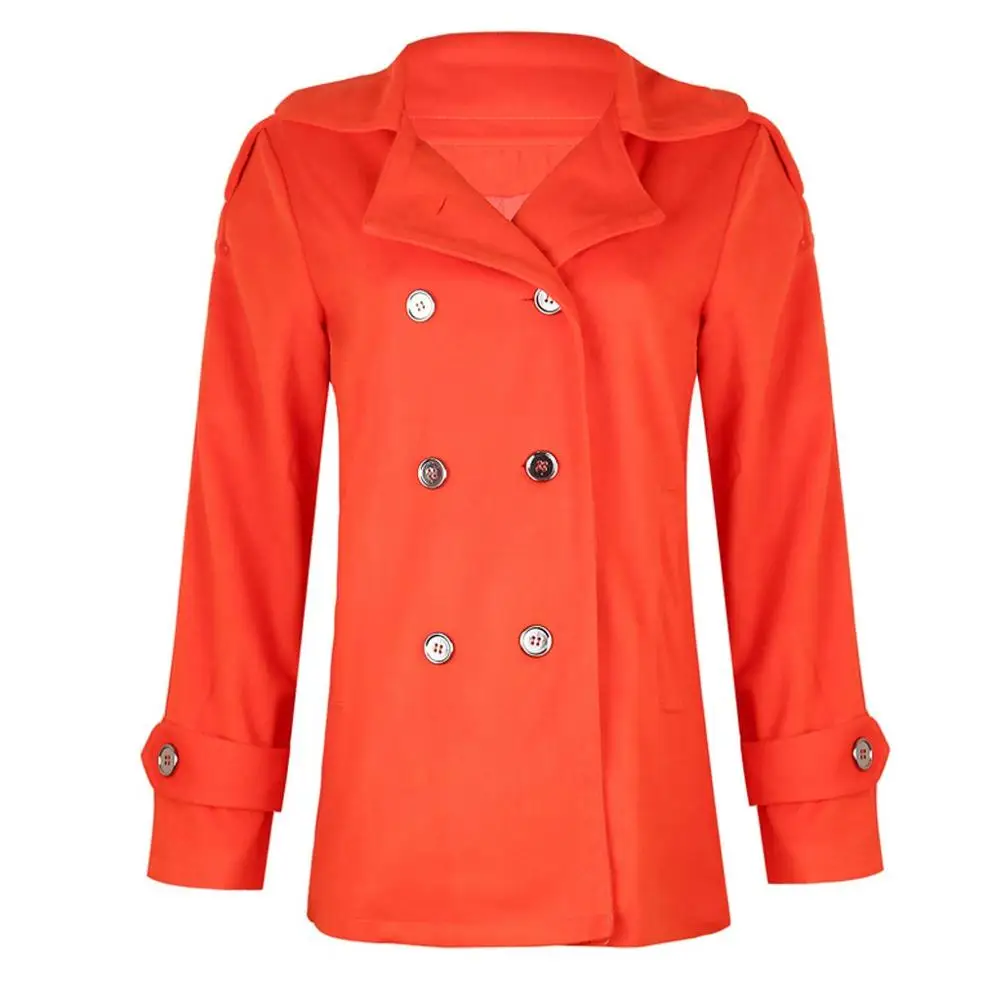 

2019 Coat Women Wool Plus Size Winter Solid Lapel Long Sleeve Long Coat Cashmere Woolen Coat Winter Abrigos Mujer Invierno