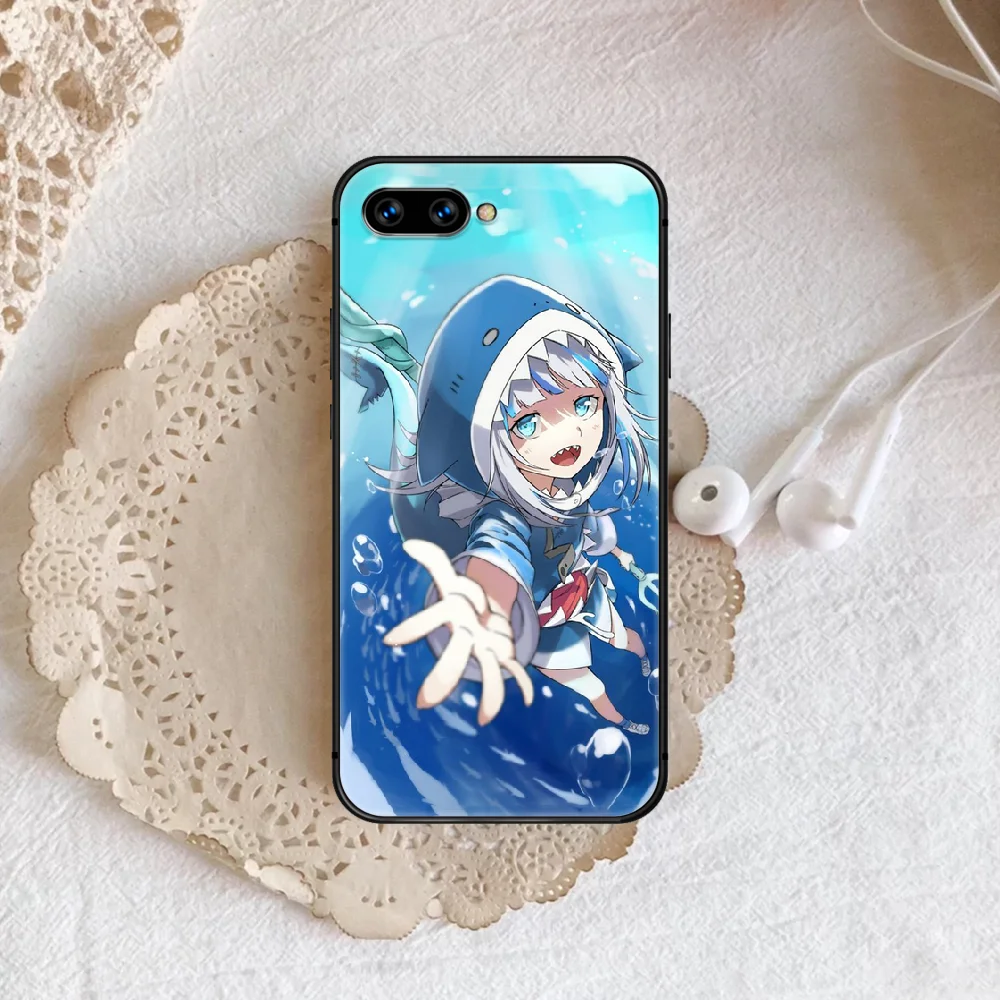 

Gawr Gura hololive girl Phone Case Cover Hull For honor 7a 8 8s 8a 8x 9 9x 10 20 i Lite Pro black Etui Fashion Cell Trend Coque