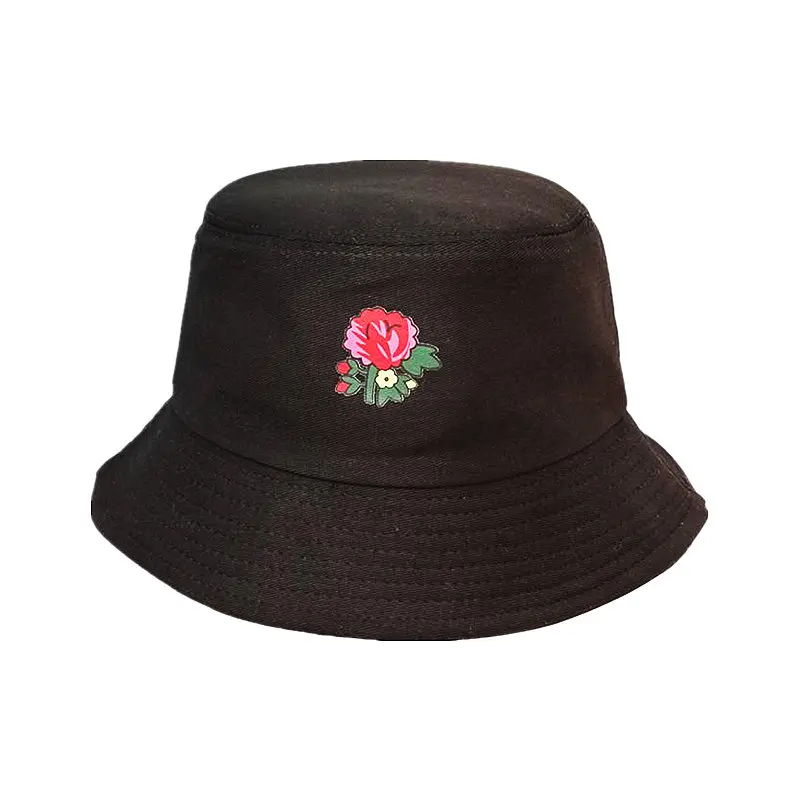 

Ldslyjr 2021 хлопковая Панама с цветами, рыбацкая шляпа, уличная дорожная шляпа, солнцезащитная Кепка, шляпы для мужчин и женщин, 190