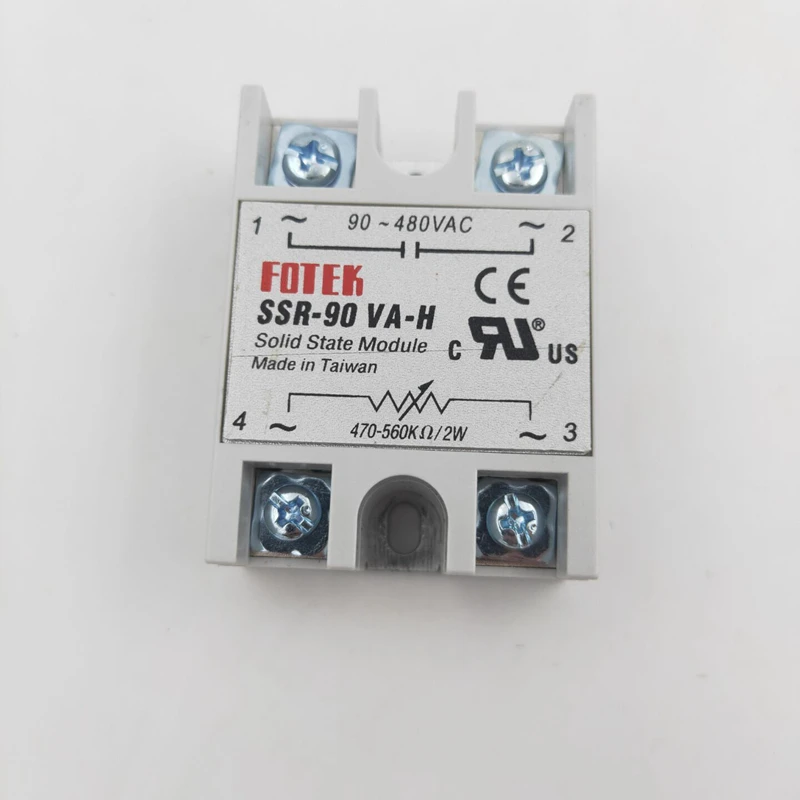 Твердотельное реле SSR 40VA H 10VA 15VA 25VA 50VA 60VA 75VA 80VA 90VA 500K Ohm 2w TO 90 480V AC тип сопротивления|ac