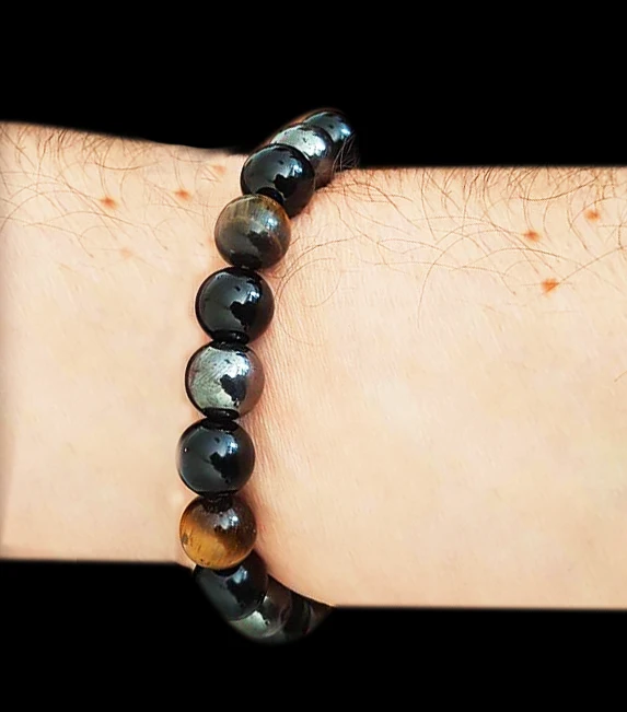 FLTMRH мужские браслеты браслет из натурального камня для женщин мужчин тигровый