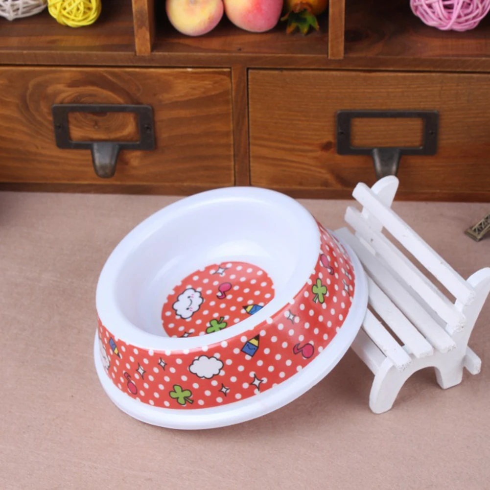 1 шт. портативная цветная чаша для домашних животных собаки кошки кормушка воды