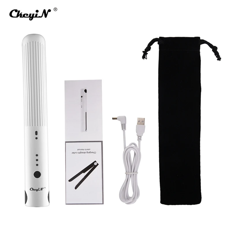 Портативный беспроводной выпрямитель для волос мини размер Плойка плойка