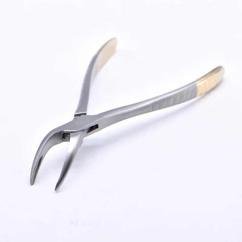 

Teeth Plier Dental tool Dental Root Fragment Tooth Extraction Forceps Tooth Pliers Dental Instrument Curved Maxillary Mandibular