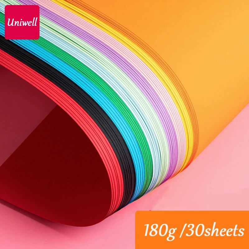 Цветная крафт-бумага 180 г A3 A4 для рукоделия, изготовления открыток ручной работы, крафт-бумага высокого качества, копировальная бумага, толс... от AliExpress WW