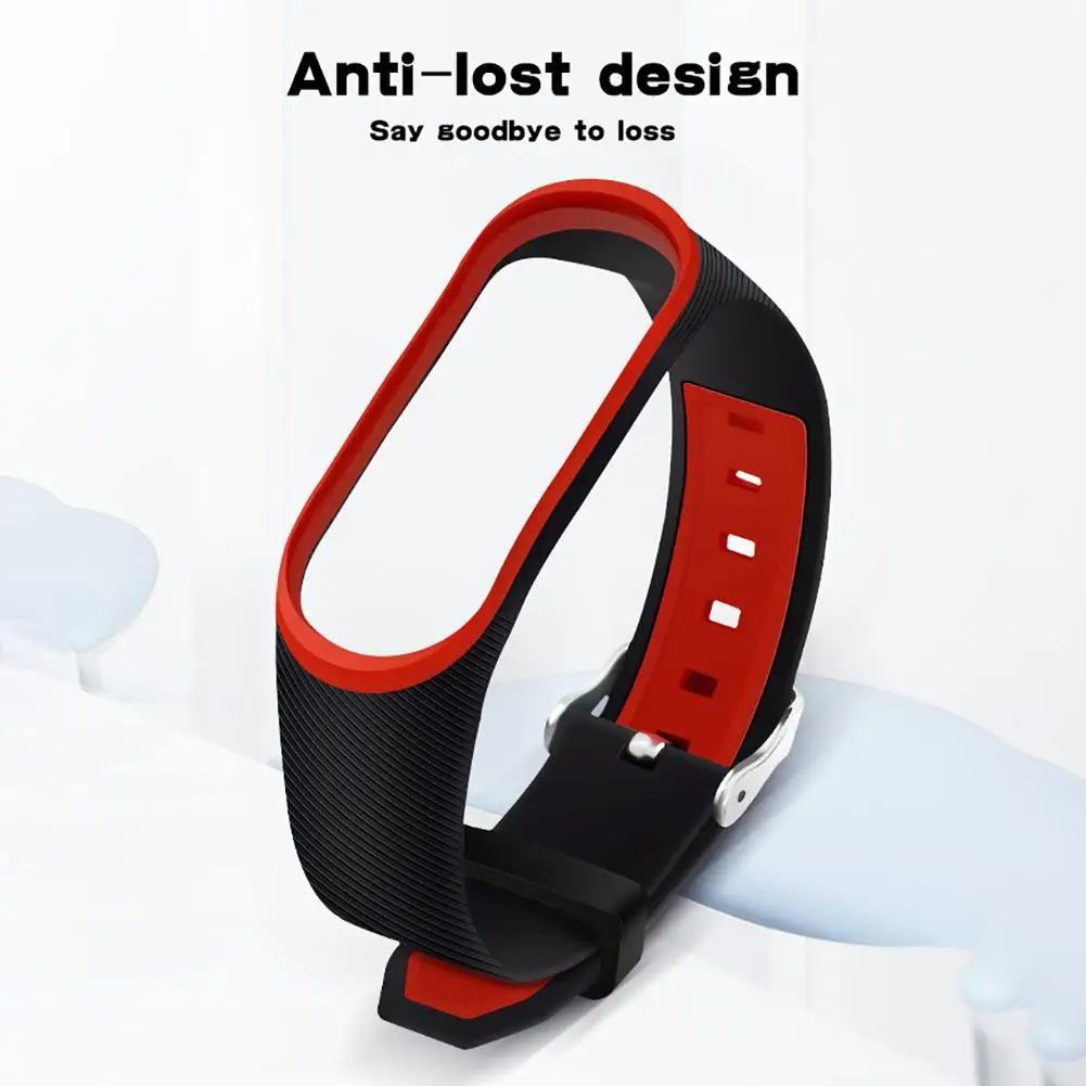 Универсальный сменный силиконовый ремешок для Miband 4 3 дышащий часов Xiaomi Mi Band