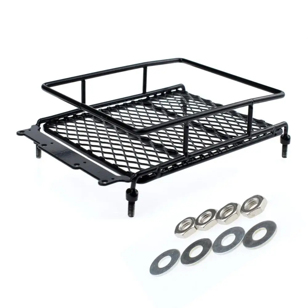 1/10 RC Гусеничный багажник на крышу багаж с светодиодный светильник подходит для