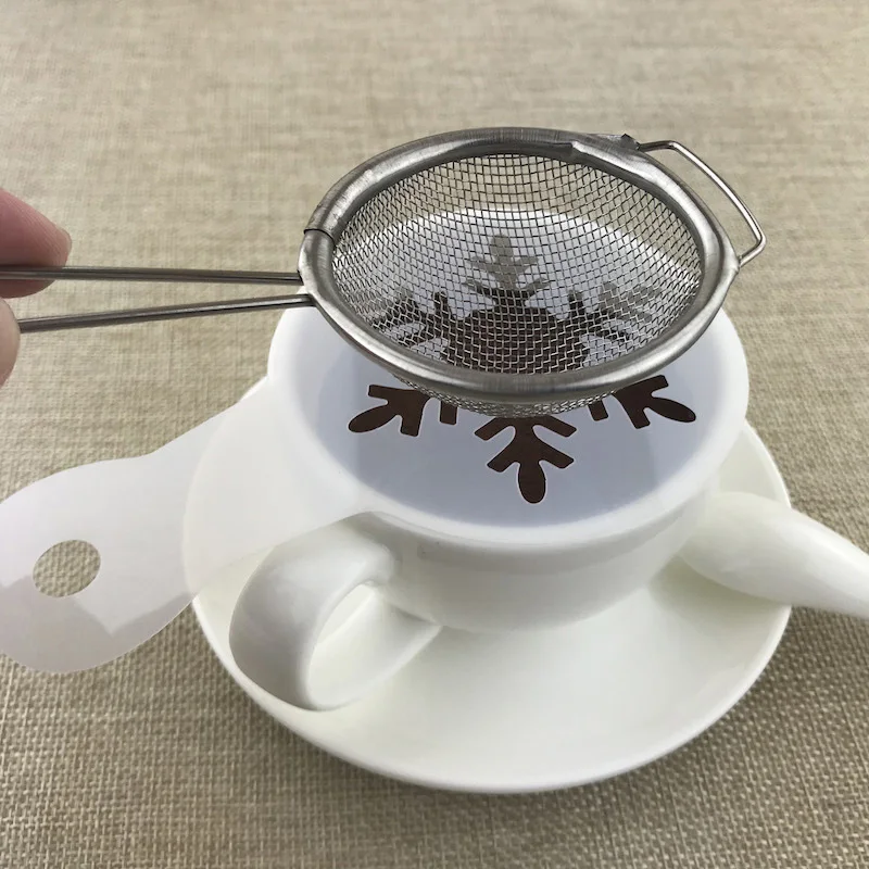 

19 Pcs Coffee Cake Plastic Stencil Decoration Cupcake Template Mold Lifelike Cappuccino Latte Stencil Coffee Mold Cooking Tools