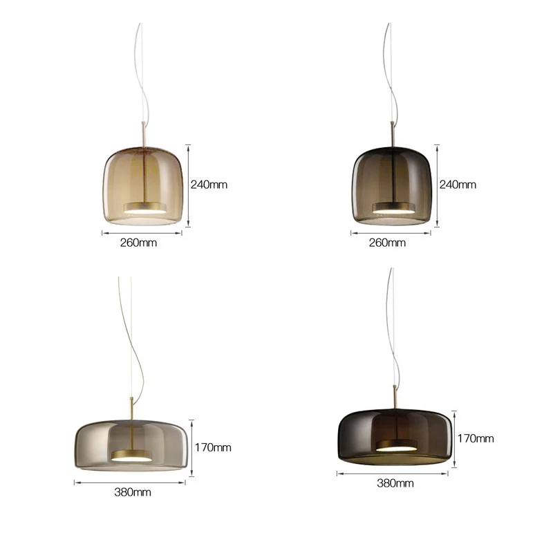 

Modern Glass Pendant Lights LED Hanging Lamp Living Room Pendant Lamp Lighting Kitchen Bedroom Dining Room Loft Hanging Lights