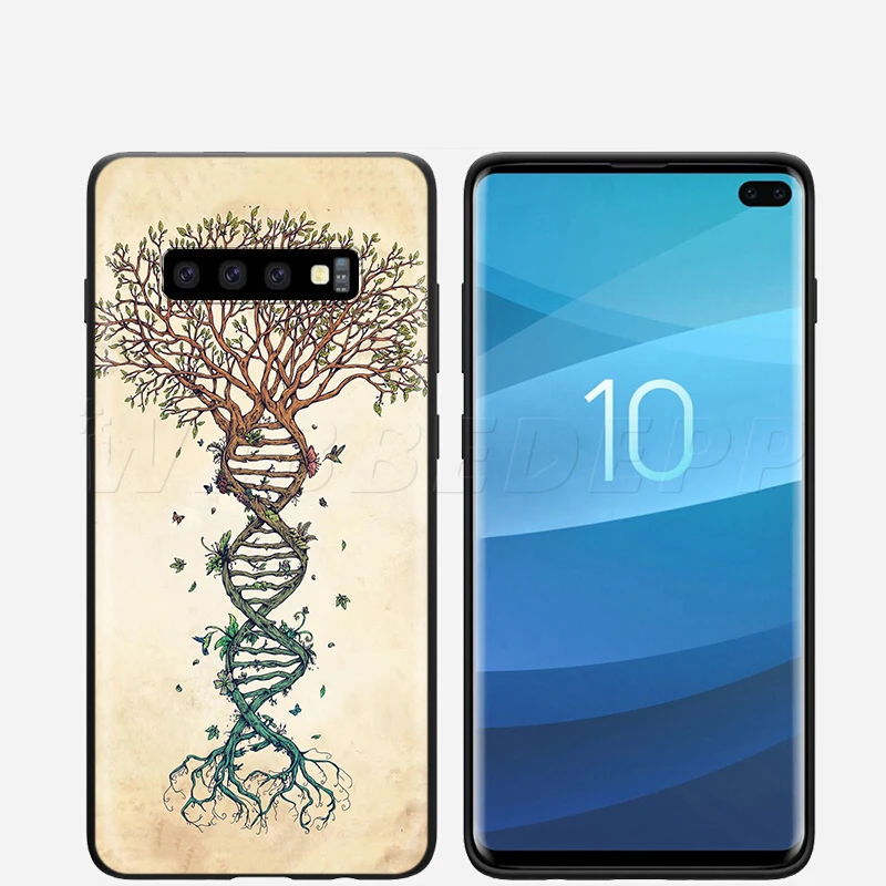 Webbedepp чехол с рисунком дерева жизни для Samsung Galaxy A3 A5 A6 Plus A7 A8 A9 J6 M20 A10S A20S A30S A40S