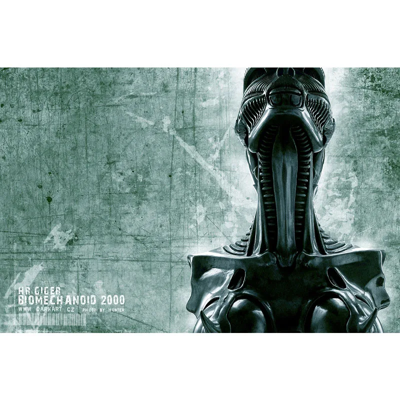H.R. Гигер фантастической художественной постер с изображением чужого