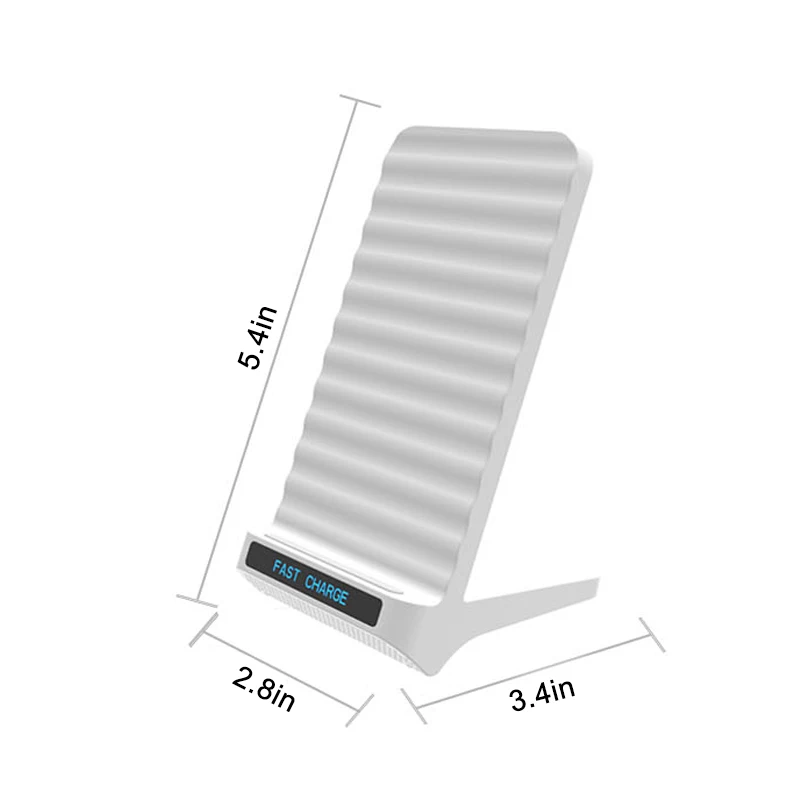 Беспроводное зарядное устройство Qi 35 Вт подставка для iPhone X XS MAX XR 11 Pro 8 Samsungs S20 S10 S9