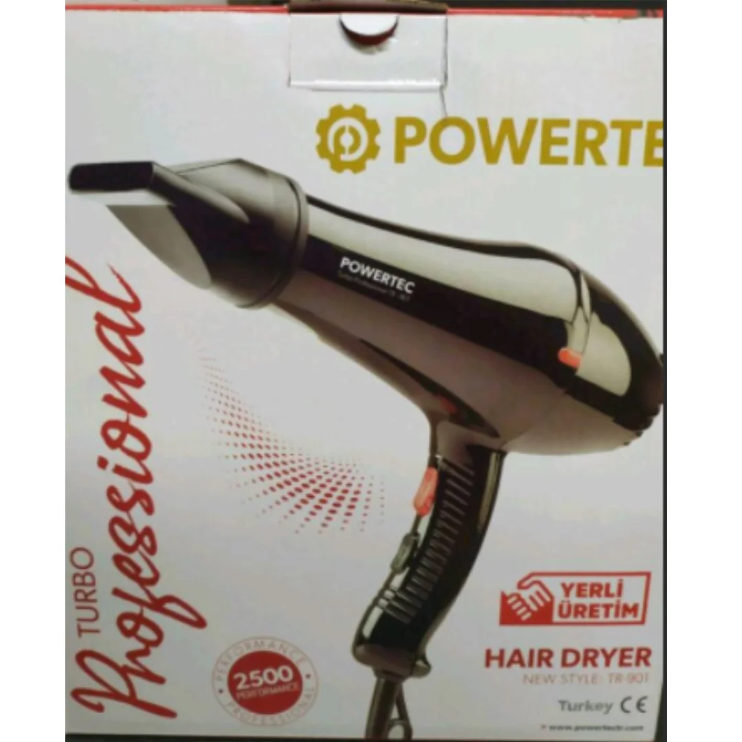 

220V Professional Hair Dryer High-power 2500W Electric Hair Hairdressing Salon Blow Canister EU Plug