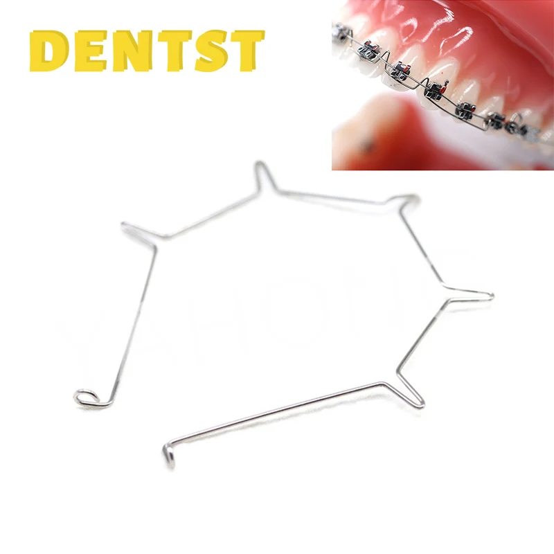 

Dentst Dental Anterior Root Torquing Auxiliary Arch Small Middle Big Orthodontic Accessories Dentistry Supplier 5pcs/bag