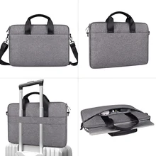 Laptop Bag Sleeve Case Protective Shoulder Bag HP Carrying Case for Pro13 14 15.6 Inch Macbook Air ASUS Acer Lenovo Dell Handbag