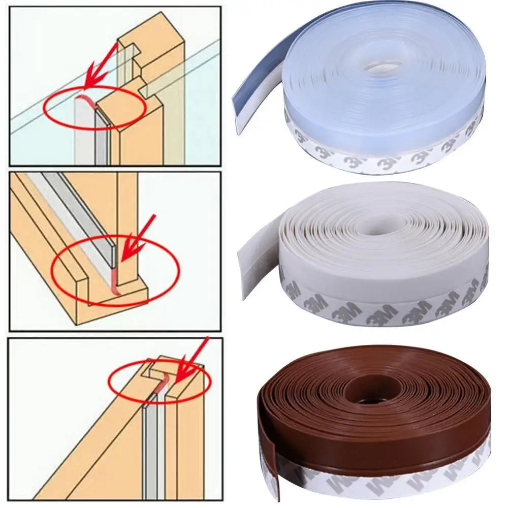 window Seal Paste Article Sealing Strip Doors and of Sound Insulation Anti-theft | Дом и сад